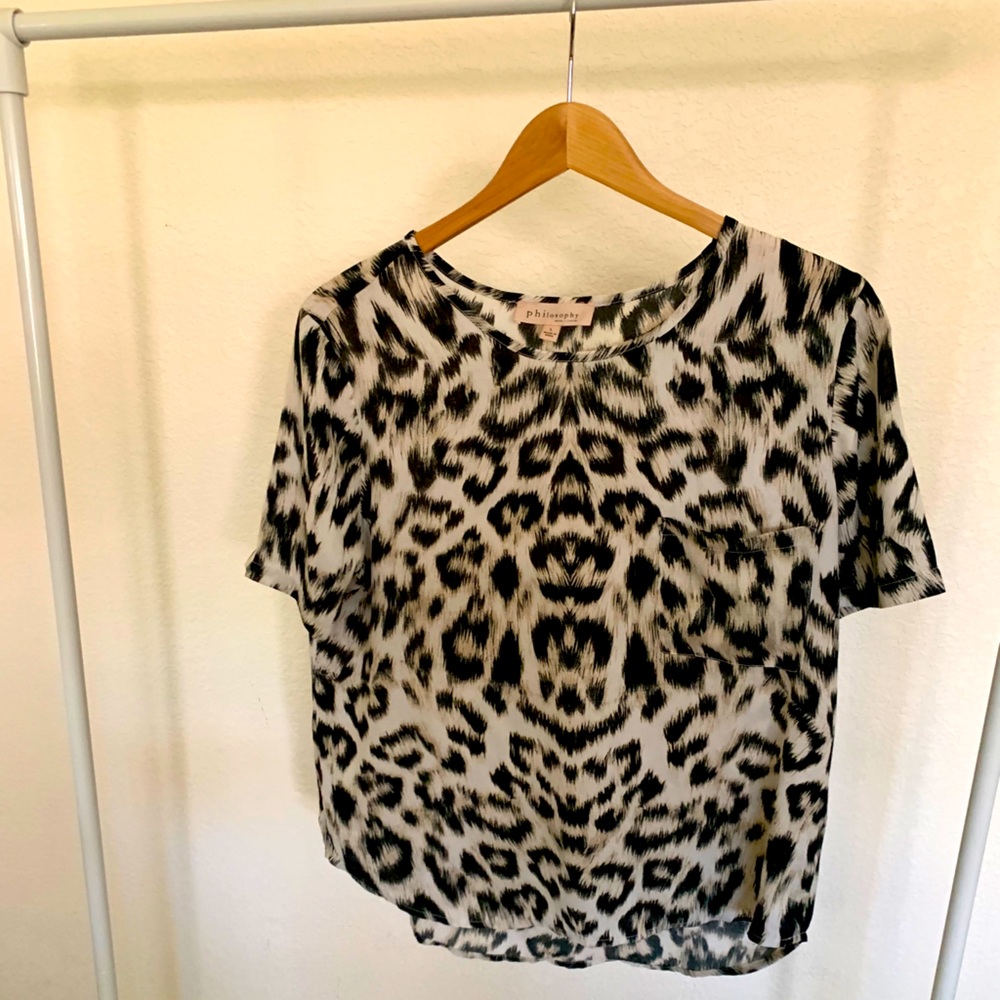 printed blouse
